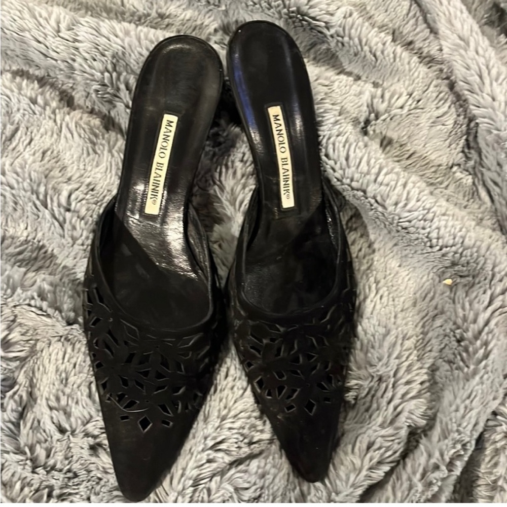 Manolo Blahnik Size 39 mule shoes